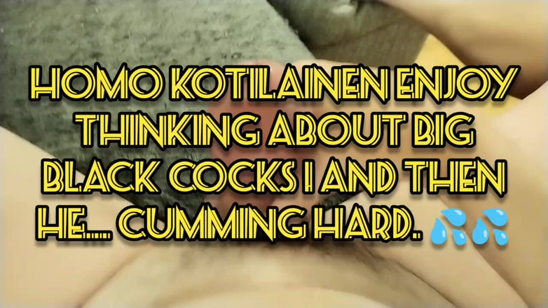 Homo Kotilainen: Homo kotilainen lagi asik orgasme gay sampai banjir.