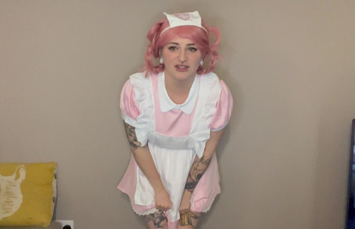 EeveeXo: Nurse Joy Pee Desperation