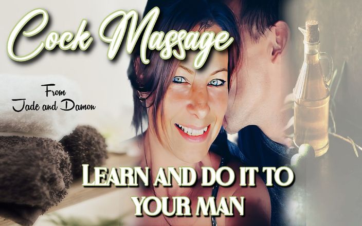 Jade and Damon sex passion: Cock massage learn and do it to your man