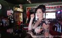 Nasty Girlfriends: Cigar smoking Layla flashing at the bar