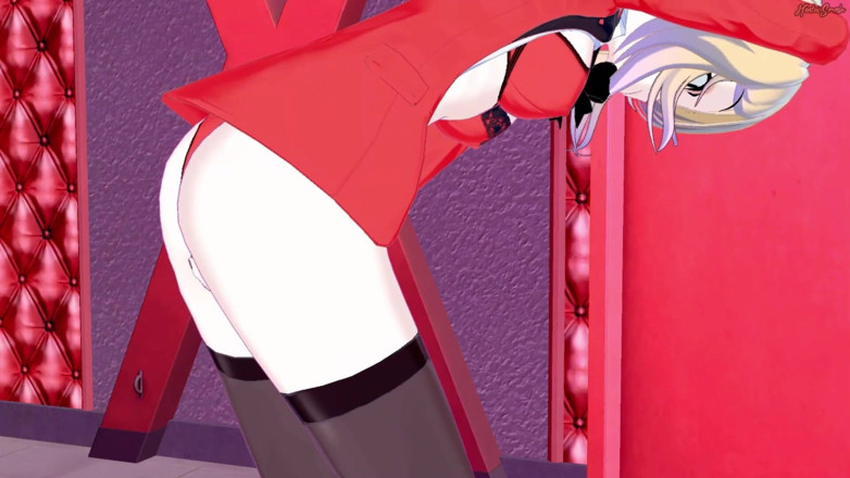 Hentai Smash: Charlie masturbating until she orgasms - Hazbin hotel Hentai