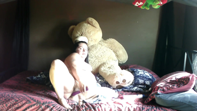 SexyNEBBW: Seksowny BBW anal rozciąganie dzień 6
