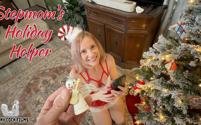 Jane Cane: Stepmom’s Holiday Helper - Jane Cane, Shiny Cock Films