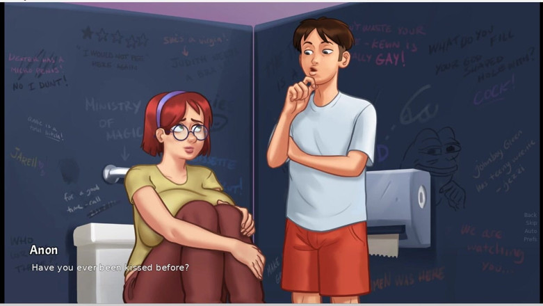 XXX Games Bunk: Summertime Saga - Gameplay - Roleplay - Taboo - Judith Big Saggy Boobs Pressing...