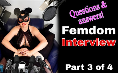 Training Zero: Dominação feminina Q &a 3 Entrevista