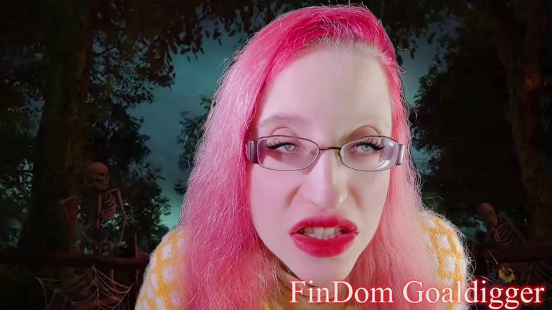 FinDom Goaldigger: Cadılar bayramı çılgını penis dönüşümü