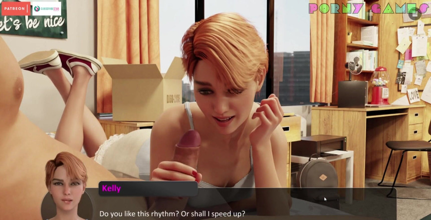 Porny Games: Книга заклинань - вперше мастурбує від подруги (6)