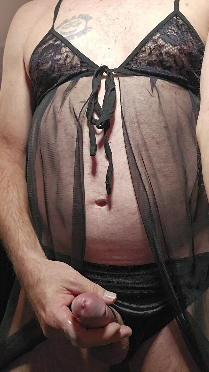 Fantasies in Lingerie: Schwarze babypuppe und höschen