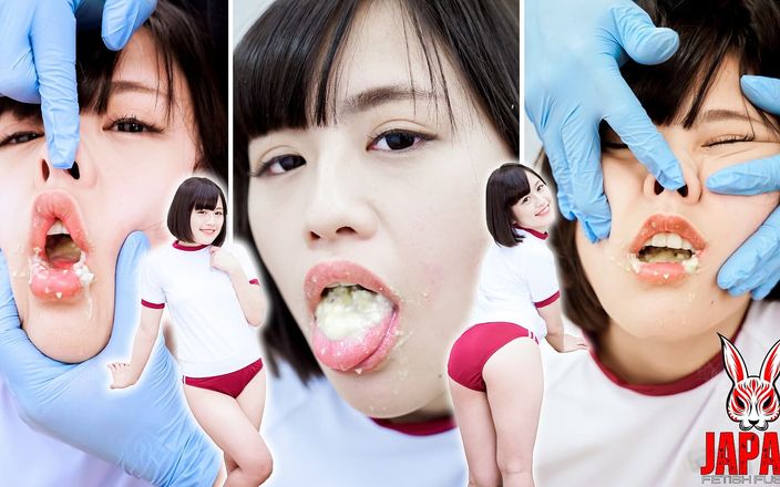 Japan Fetish Fusion: The Lunchtime Face-grabbing Rubber Gloves; Moe Hazuki