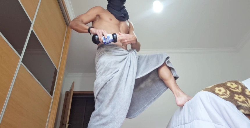 Hotsportfitboy: Mira mi masturbación sexy con un Fleshlight y mira mi...