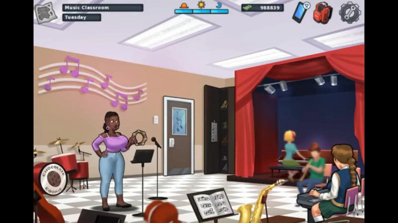 Miss Kitty 2K: Summertime saga schau, was für ein freches geheimnis sie hat!...