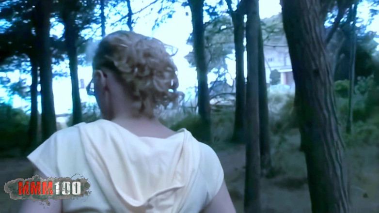 MMM100: Starla-candy Beautiful French Blonde Starla Candy Pees in the Woods...