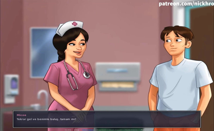 Cartoon Universal: Summertime saga part 134 (Turkish sub)