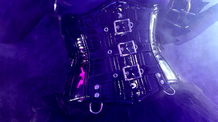 Arya Grander: Hot and Shiny - Wearing Pvc and Latex - Fashion Shoot Backstage (arya...