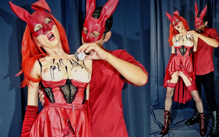 MineaXX2: Halloween video 2025 - Sukuba se snaží potlačit orgasmus