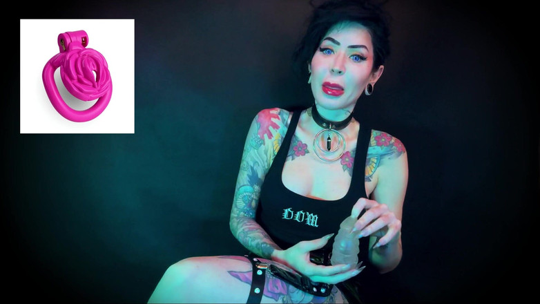 Baal Eldritch: Nosić Clitty Chastity przez miesiąc Skurczmy pozostałą krewetki Locktober Kurczenie...