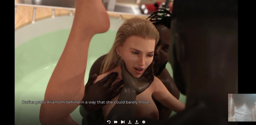 Dark Sam: Innocent White Teen Wants to Be Pornstar - BBC Gangbang