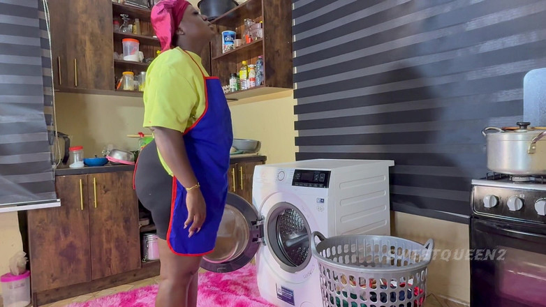 Sweetqueen2: 村の娘は洗濯機には乗れないけど、上司のチンコは受け入れられる