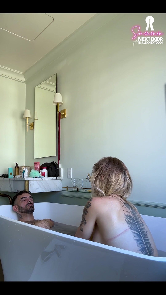 Sammm Next Door: 6 minuten fick mein gesicht, komm in meinen mund