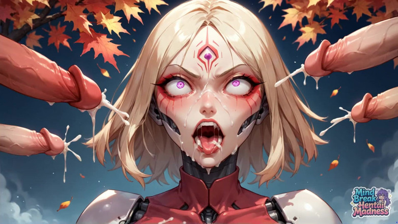 Mind Break Hentai Madness: Cyber-octopus autumn lutschen