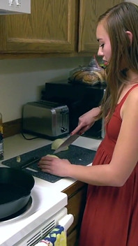 Naughty GF convinced to cheat