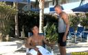 Cruiser Boys: Anal quente piscina gay sexo sunny day gays