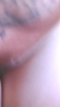 Using a Brush to Slap Your Ass