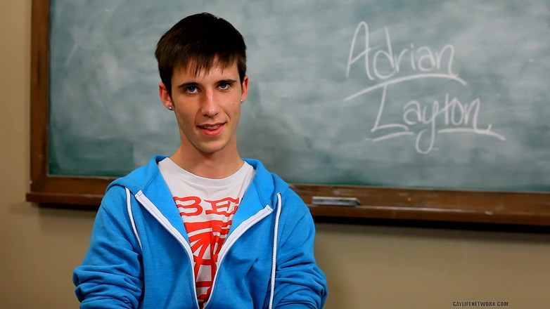 Teach Twinks: Interviewen schatje Adrian