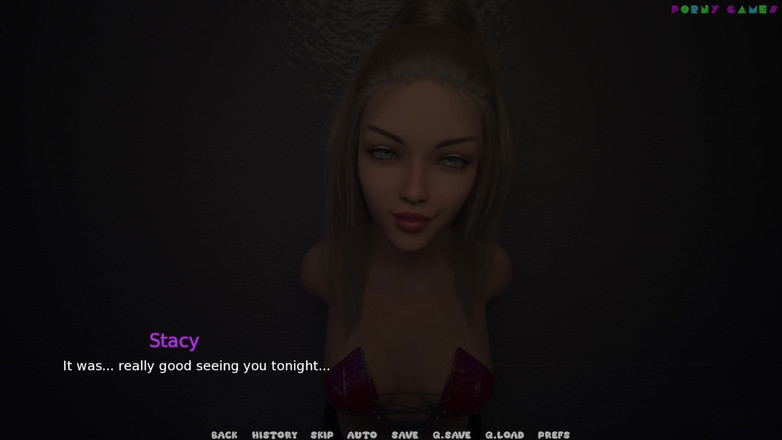 Porny Games: Моя итальянская жена от Hornydogstudio - Stacy входит в игру, минет на парковке 11