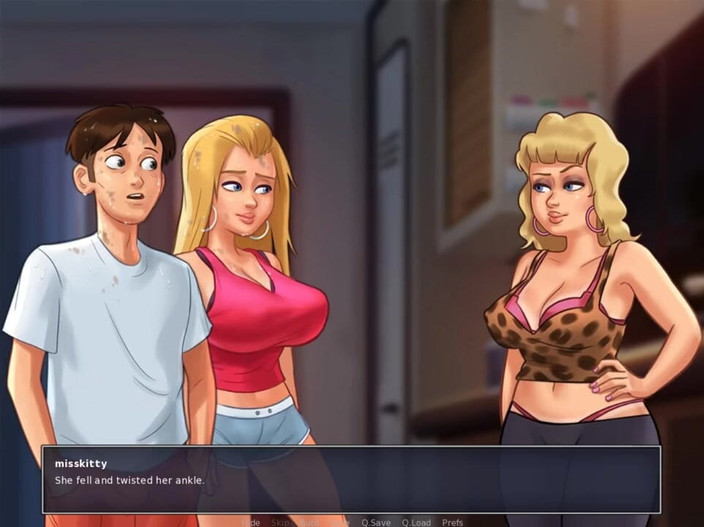 Miss Kitty 2K: Summertimesaga Cheated, Watching His Hot Girl- Part 110.