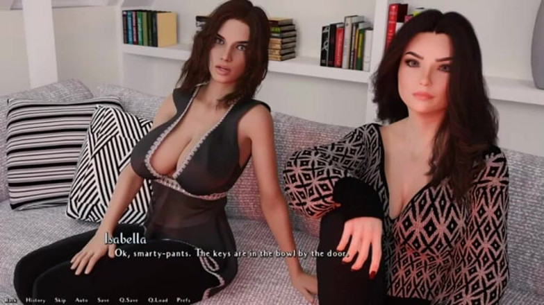 LoveSkySan69: Být Dik 0.5.0 část 86 sexy bomba Cathy od Loveskysan69