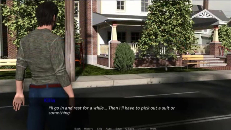 Visual Novels: Pine falls part 21
