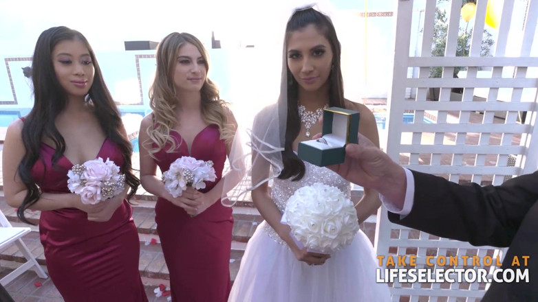 LifeSelector: Fuck your bride, Gianna Dior & Bridesmaids, Kristen Scott and Jade...