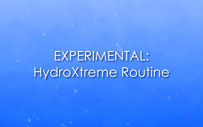 Ryan Roosevelt: Expérimental : Routine Hydroxtreme (avec pisse)