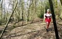 The adventures of Kylie Britain: Naughtiness in the forest