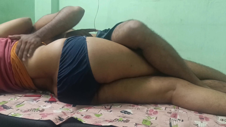Pushpa studio: College Teacher Shared Bed with Husband Friend