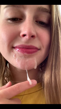 Cum-faced Baby