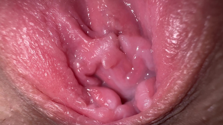 Mia Foster Solo: Close up wide pussy spreading and dirty talk, Sexy Mia...
