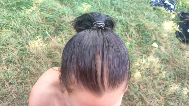 DirtyLubov: Oralsex Und Hundestellung Fick Am Ufer