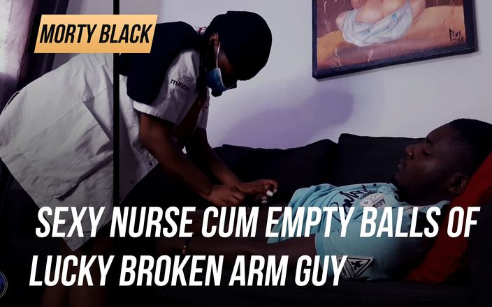Morty Black: Morty Black Prod - Sexy nurse cum empty balls of lucky...