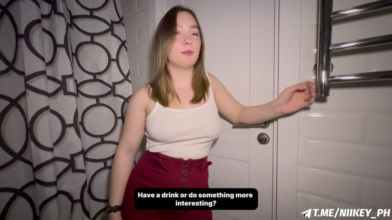 niiikey: Выебал Шлюховатую Студентку На Вписке В Туалете! Нас Чуть Не Спалили