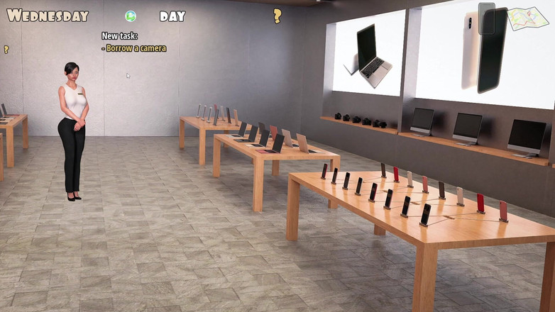 Gaming vision: 我可爱的室友 2 游戏与性爱场景 第 2 部分