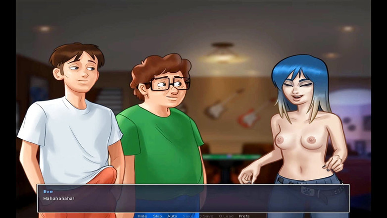 Hentai World: 夏の佐賀 - イブ小さなおっぱい大学パーティー