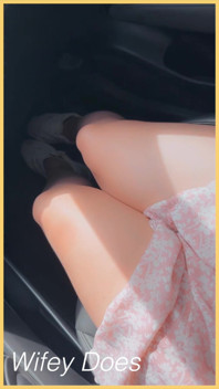Compilation - Wifey Flashing Her Tits in the Car