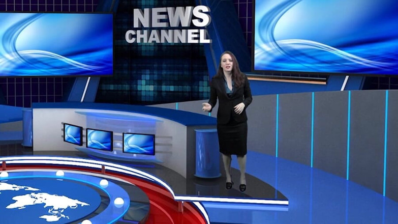 Evangelines Fetish: Evangeline in the Newsroom