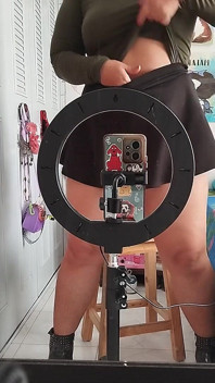 Sexy devant le miroir