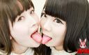 Japan Fetish Fusion: Behind the Scenes: Introductions and Virtual Lesbian Kisses with Soft...