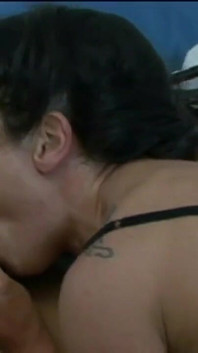 The very hot Sheila Stone in a scene with very strong sexual content in a game of submission and deep anal penetrations