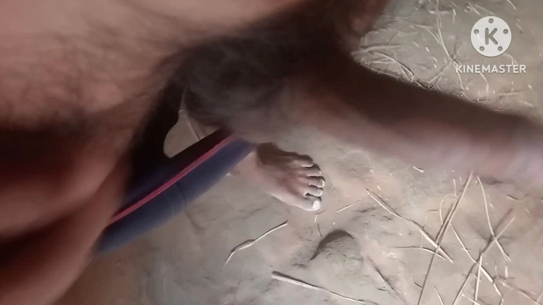 vijay Yadav: Indická desi dlouhá tlustá 9 palcová péro