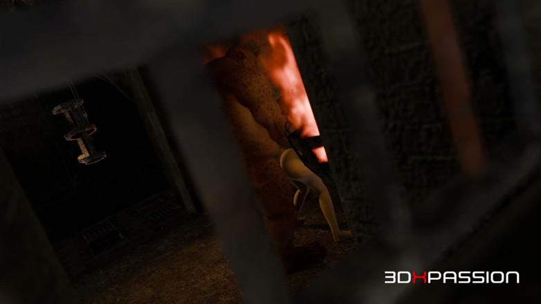 3dxpassion: Captive du donjon orc - Elfe Gorge profonde et pratique un...